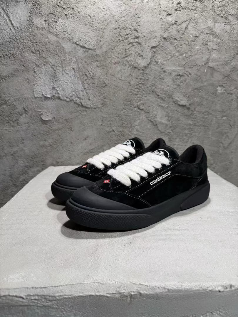 Chenille-Lace Suede Sneaker