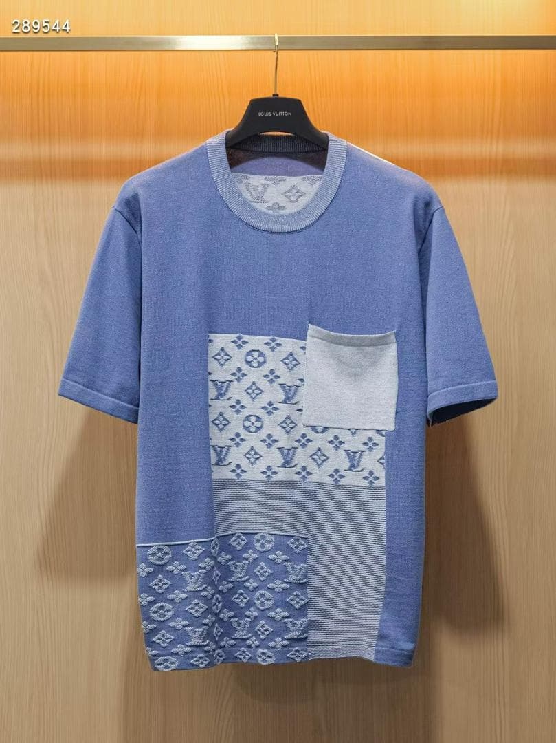Colorblock Monogram-Jacquard Sweater