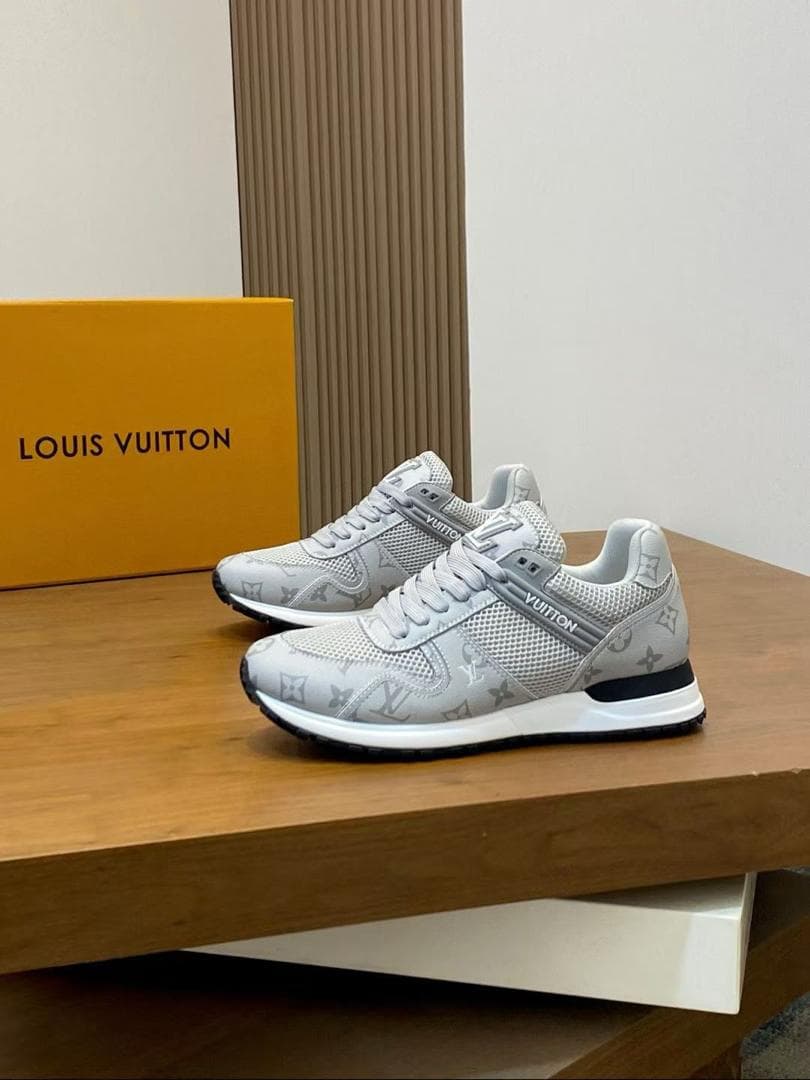 Monogram Print Low-Top Sneaker