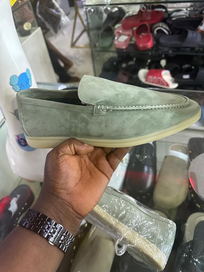 Suede Unstructured Loafer