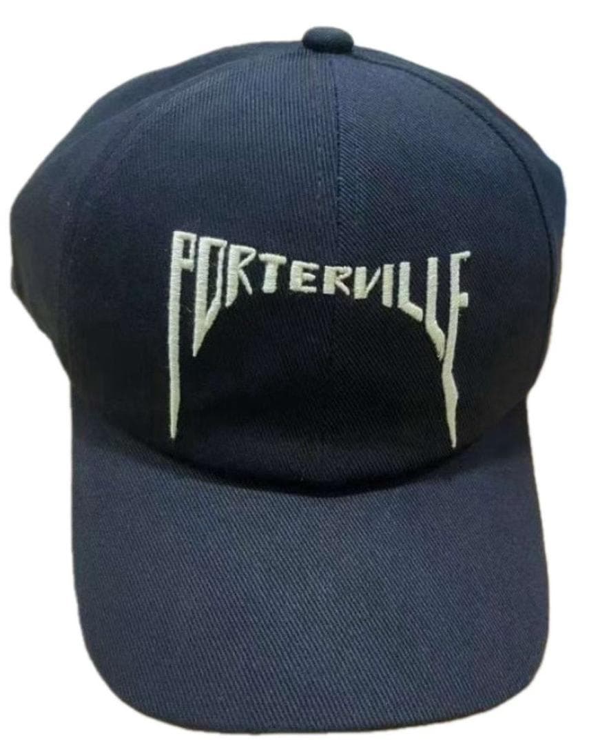 Text-Embroidered Baseball Cap